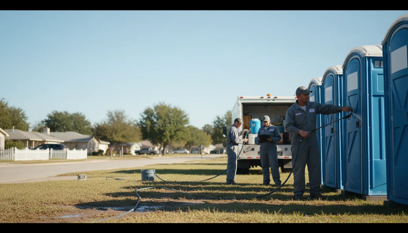 Long-Term Portable Toilet Rental in Swanville, MN near me